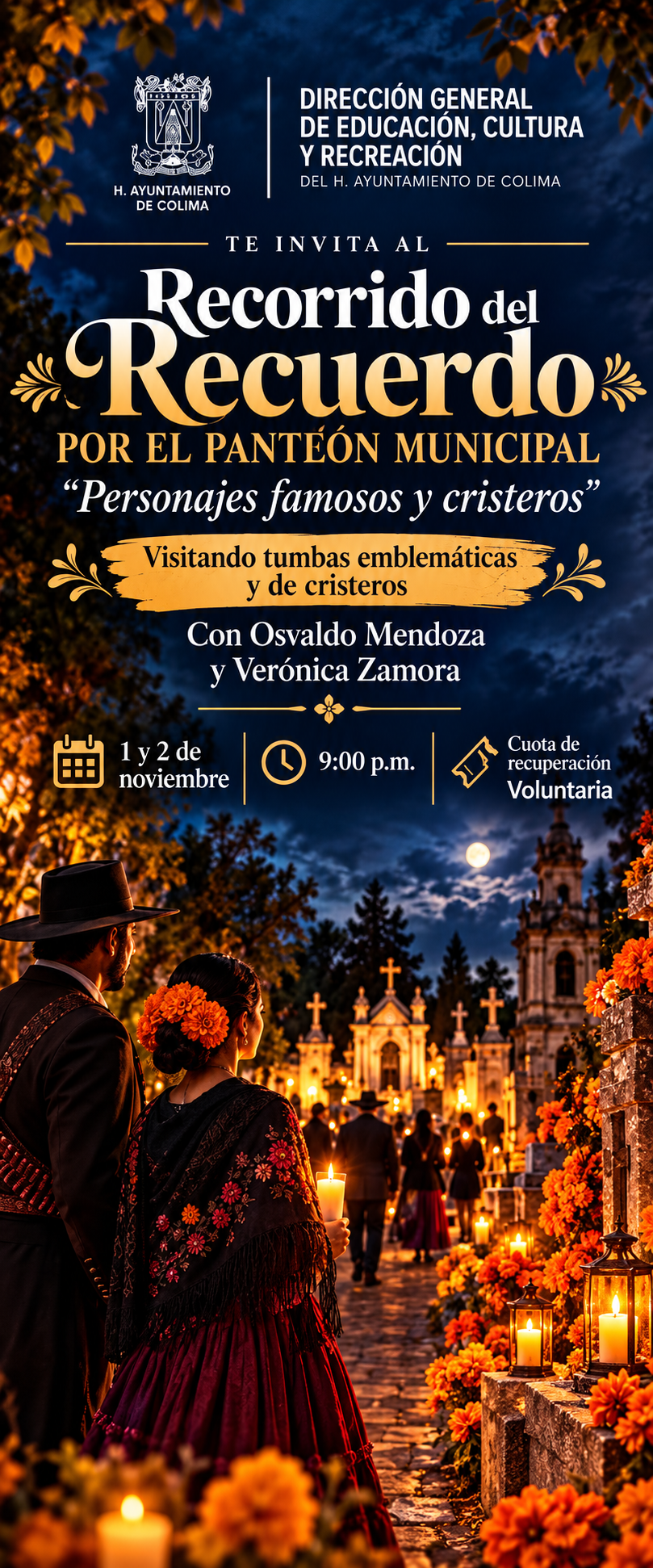 Recorrido del Recuerdo | Panteón Municipal Colima